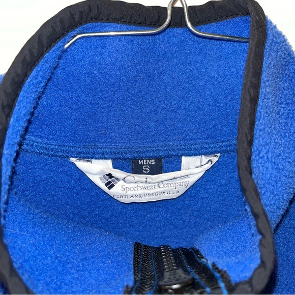 Columbia BYU Brigham Young University NCAA Size S Cougar Cub fleece Sweatshirt - Picture 7 of 7